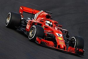 Ferrari mejora en el segundo día en Barcelona