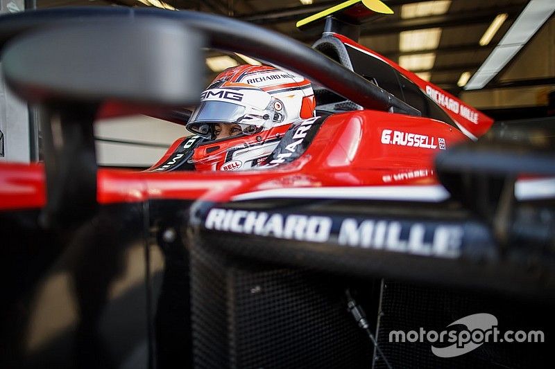 George Russell subito al comando nelle Libere dell'Hungaroring
