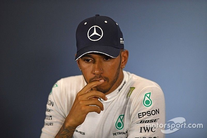 Lewis Hamilton, Mercedes-AMG F1 en conférence de presse