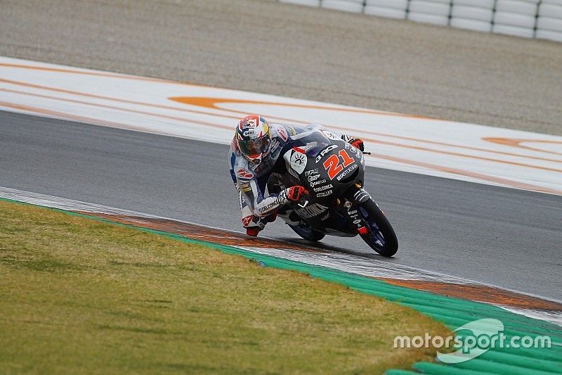 Fabio Di Giannantonio (Honda), Test Moto2 y Moto3 Valencia