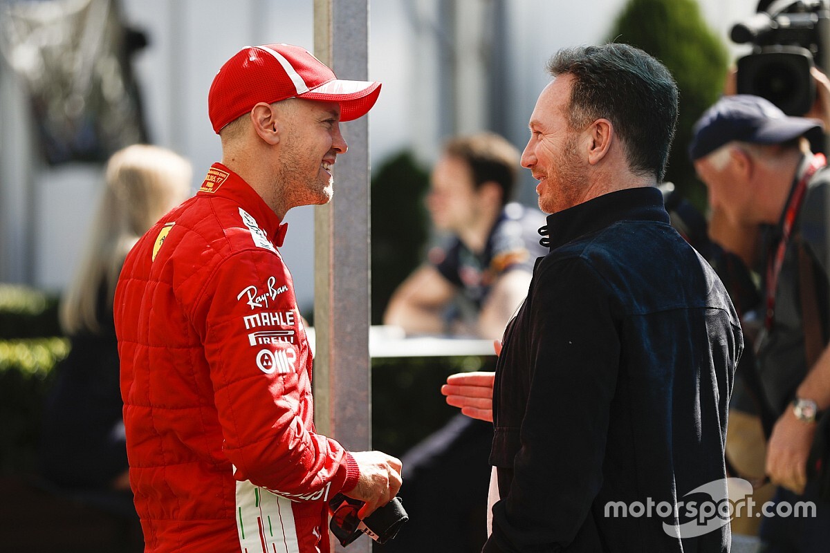 Horner weet: Vettel is normaal juist ‘zeer goed’ onder druk