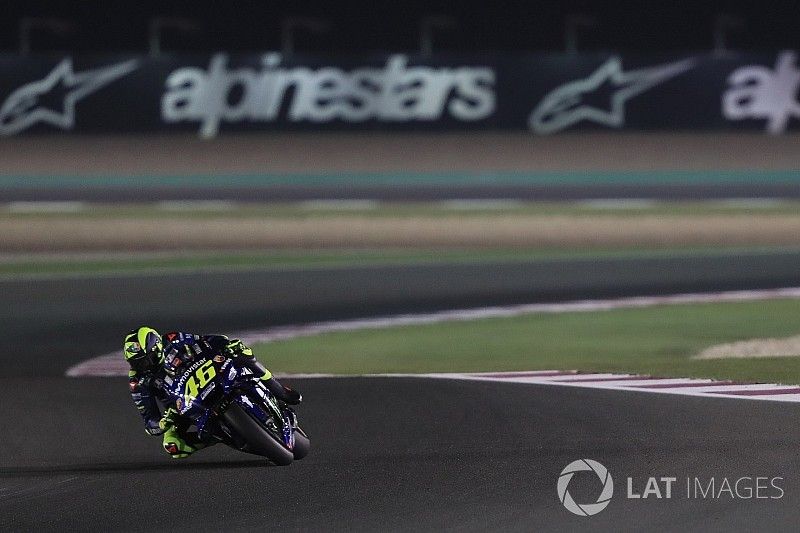 Rossi dice que el viernes en Qatar "no ha ido mal"