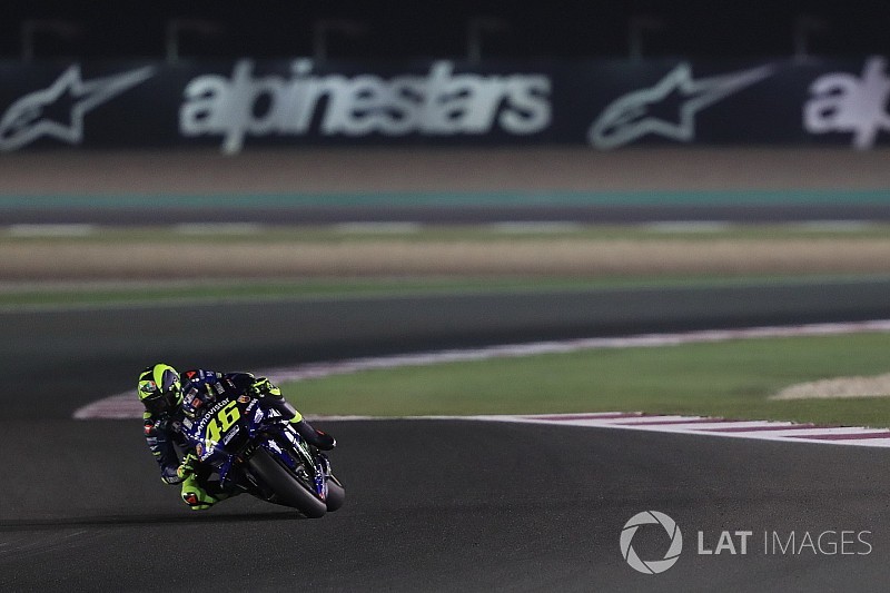 Rossi dice que el viernes en Qatar "no ha ido mal"