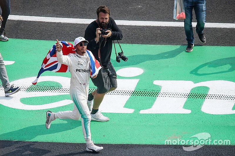 El GP de México tiene un "plan B" para la celebración del título de Hamilton