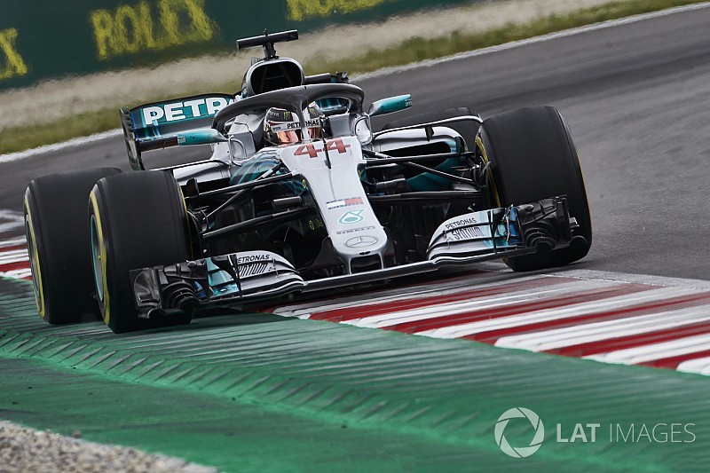 İspanya'da günün pilotu Hamilton oldu