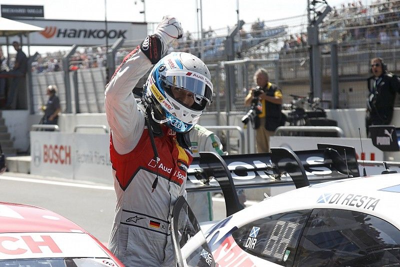 Race winner René Rast, Audi Sport Team Rosberg