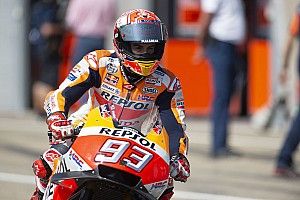 Márquez: “He llegado al box y les he dicho: cámbiame el delantero que voy con todo”