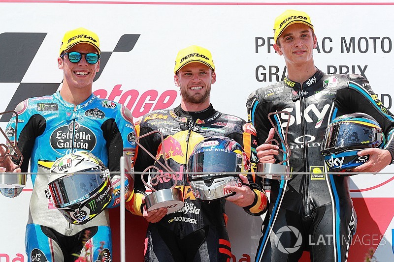 Binder signe sa première victoire en Moto2 !