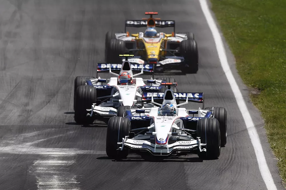 Nick Heidfeld, BMW Sauber F1.08, Robert Kubica, BMW Sauber F1.08, Fernando Alonso, Renault R28