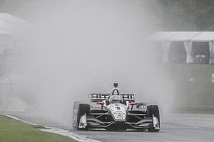 IndyCar-race op Barber gestaakt om regen, restant op maandag