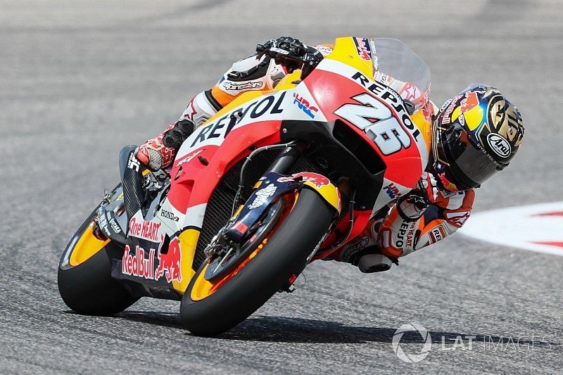 Pedrosa: “Mi cerebro quiere hacer una cosa y el cuerpo no le deja”