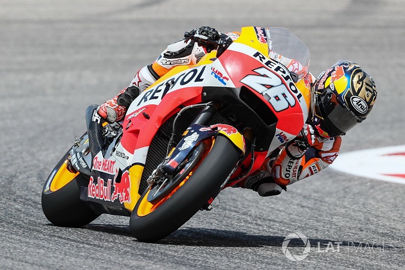 Pedrosa: “Mi cerebro quiere hacer una cosa y el cuerpo no le deja”