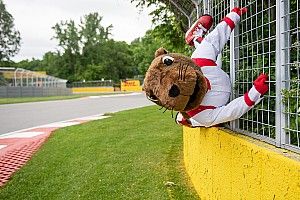 Grosjean atropella a una marmota durante la práctica
