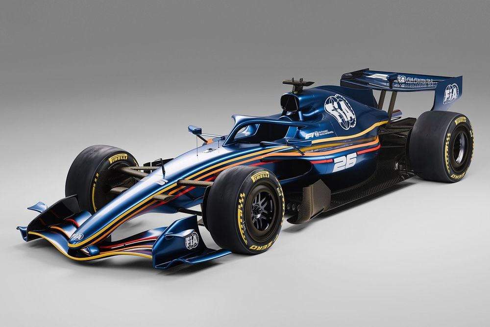 2026 FIA F1 car render