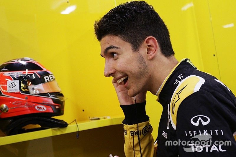 Esteban Ocon Renault Sport F1 Team, Testfahrer