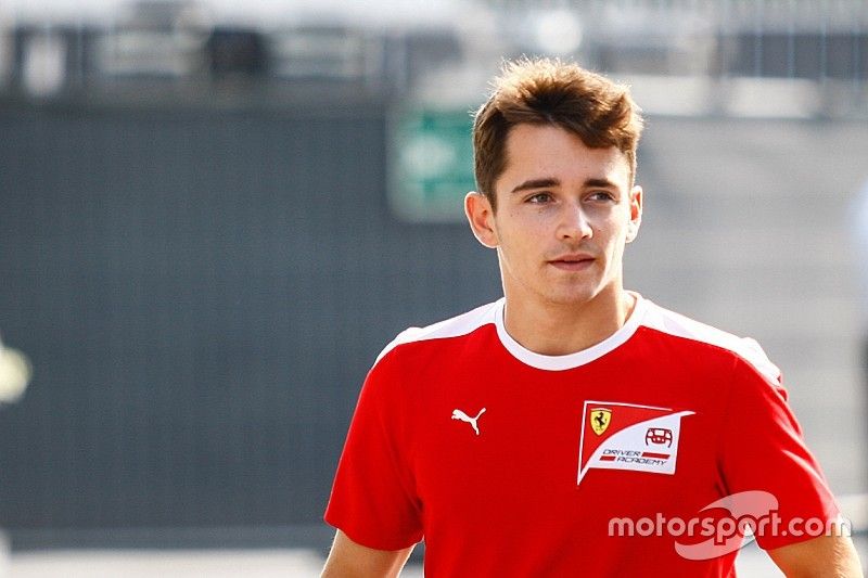 Charles Leclerc, test driver, Haas F1 Team