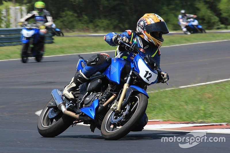 Chennai TVS Apache 200: Kannan doubles up with commanding wins