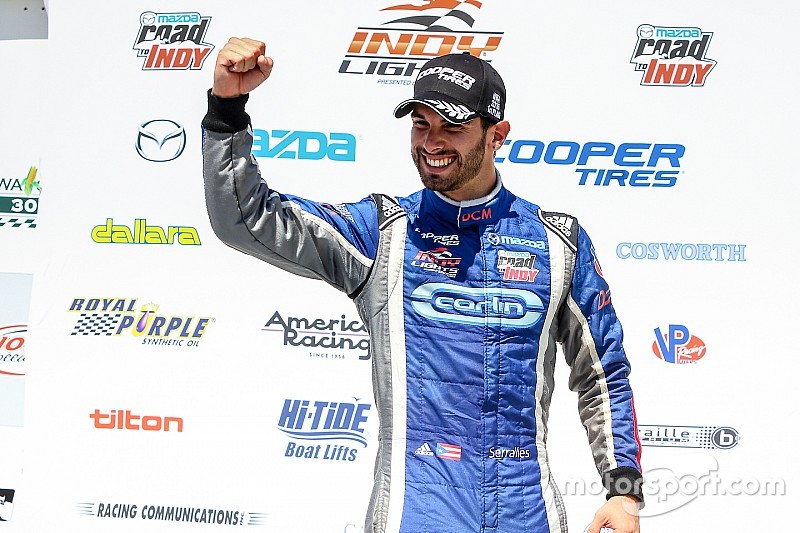 Serralles takes second win of the year at Iowa