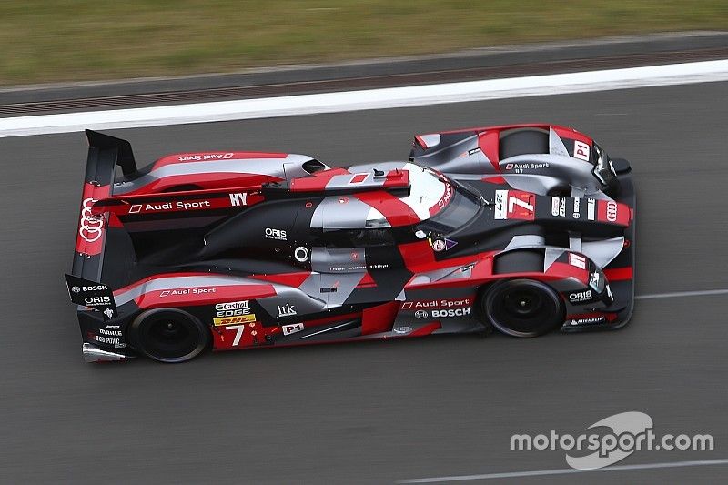 #7 Audi Sport Team Joest Audi R18: Marcel Fässler, Andre Lotterer