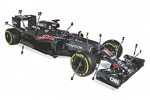 Tech analysis: The 12 key changes on the McLaren MP4-31