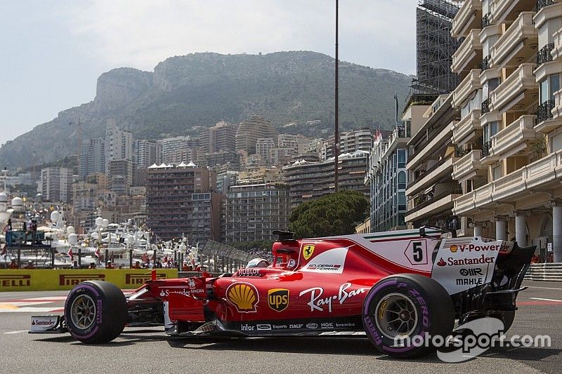 Vettel asusta en los Libres 3 de Mónaco antes de la clasificación