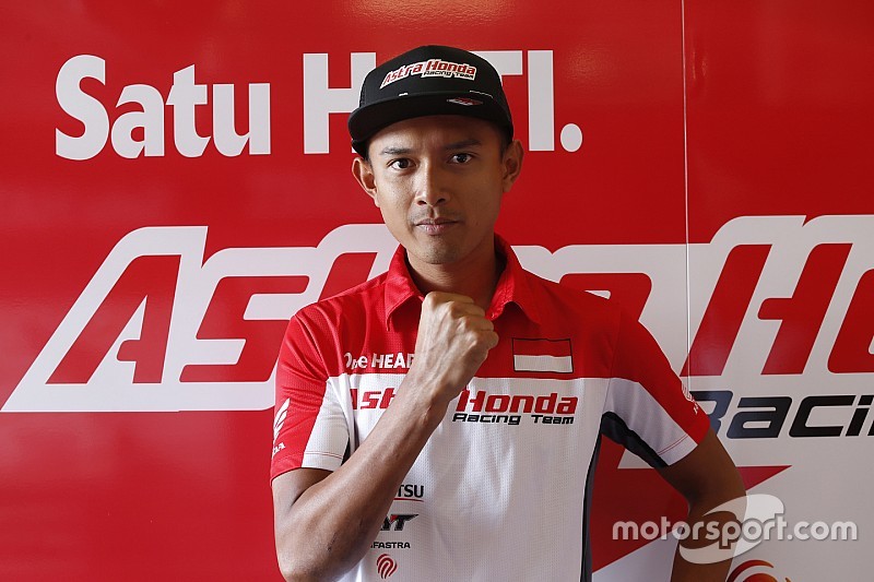 Dimas Ekky lakoni debut Moto2 Sepang
