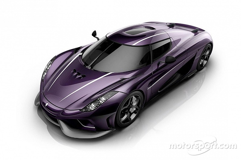 Une Koenigsegg Regera en hommage à Prince