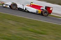 Merhi analiza su primer día de pruebas con el F2