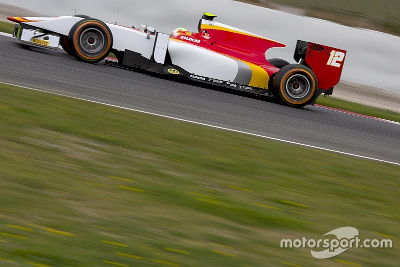 Merhi analiza su primer día de pruebas con el F2