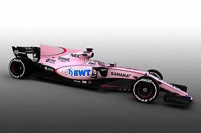 Force India reveals new pink colour scheme