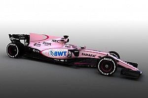 Internet não perdoa nova pintura de carro da Force India