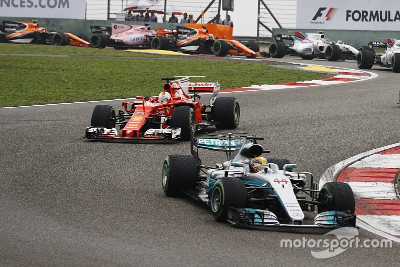 【F1】ハミルトン「ベッテルが背後に来た時"レース"が始まった」