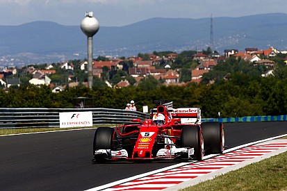 Vettel rapste in laatste training Hongarije, pech voor Ricciardo