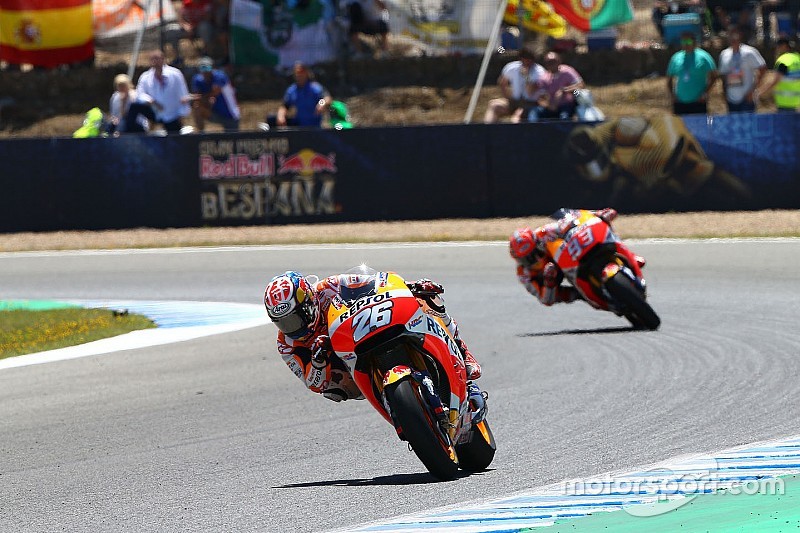 【MotoGP】2位のマルケス「ペドロサの走りに"恐怖"を覚えた」