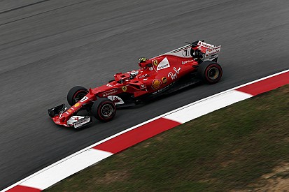 Raikkonen: "Con l'asciutto ho guidato una Ferrari competitiva"