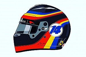Fernando Alonso correrà con il casco della Indy 500 ad Austin