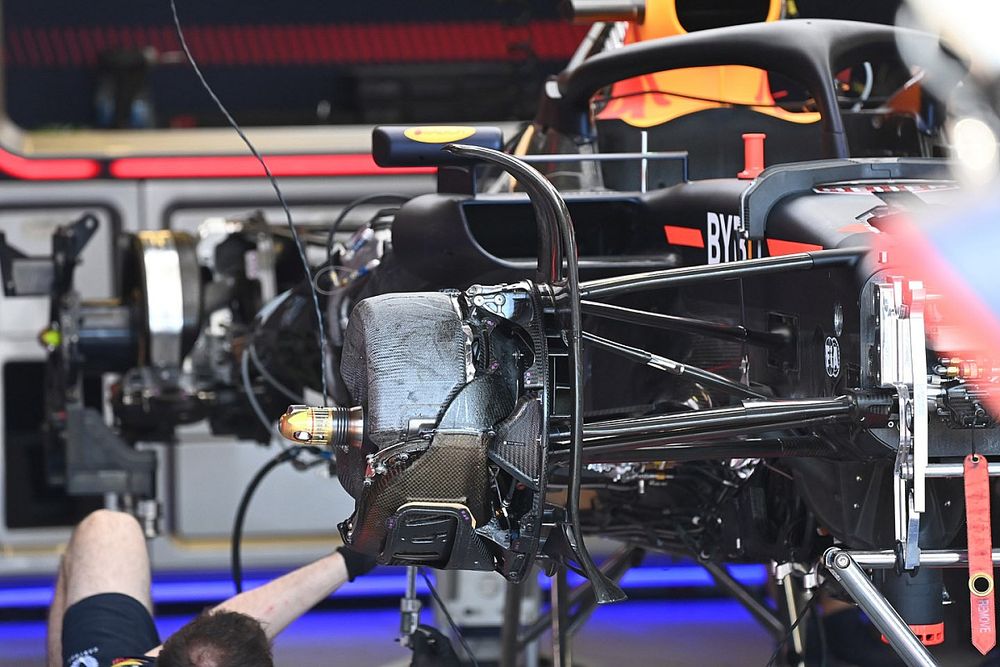 Red Bull Racing RB19 detalles técnicos