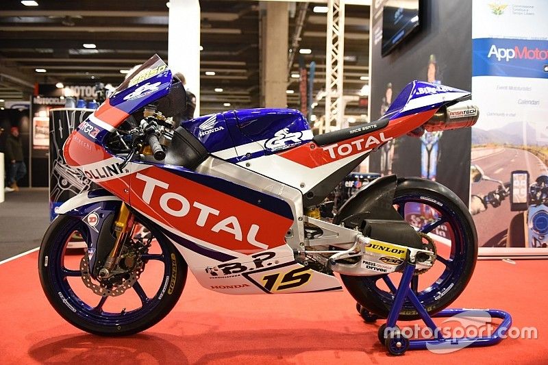 Nuova livrea della Honda NSF250RW del Junior Team Total Gresini Moto3