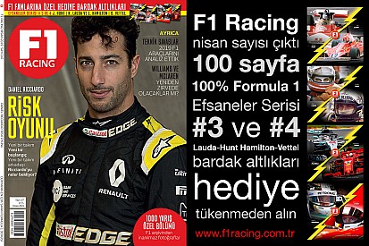 F1 Racing Nisan sayısı çıktı
