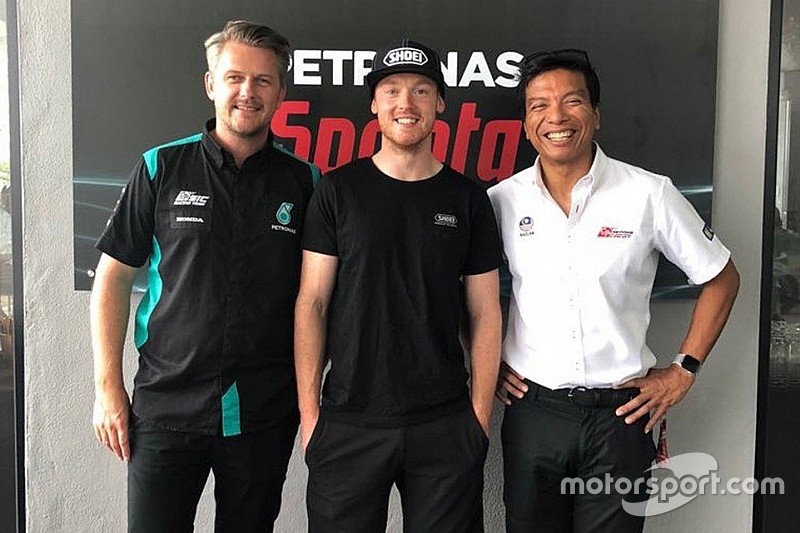 Smith avec le Sic Racing Team en MotoE en 2019 !