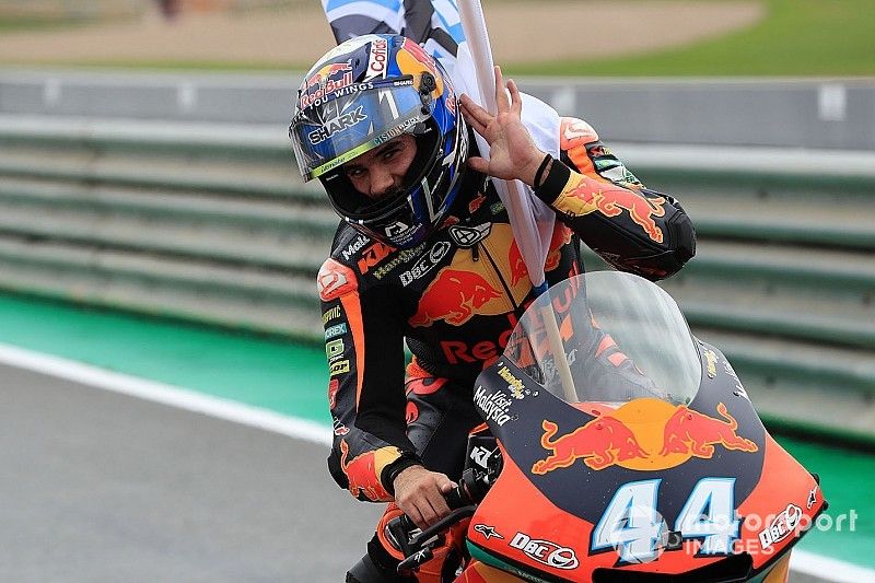 Race winner Miguel Oliveira, Red Bull KTM Ajo