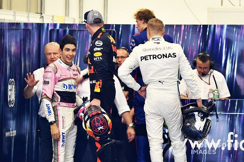 Verstappen claims Ocon’s reaction triggered his shoves