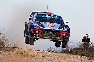 Tanak pincha y Sordo es líder del Rally de España