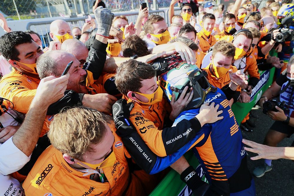 Seidl a McLaren győzelméről: „Ricciardo egyből elment aludni”