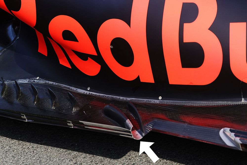 Red Bull: c'è un ricciolo nel convogliatore di flusso