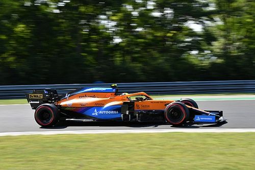 McLaren se derritió en el viernes del Hungaroring