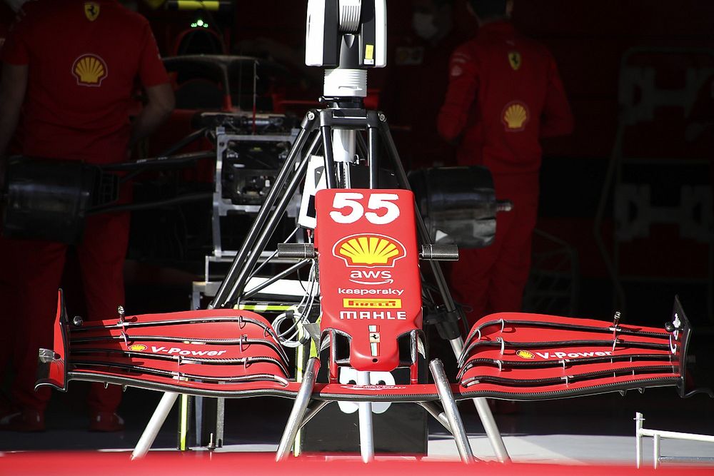 Ferrari SF21 front wing