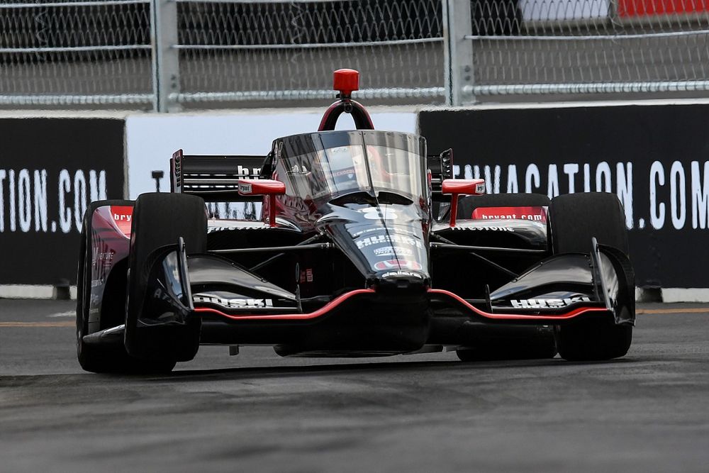 Gelanceerde Ericsson wint crashfestijn in Nashville, VeeKay valt uit