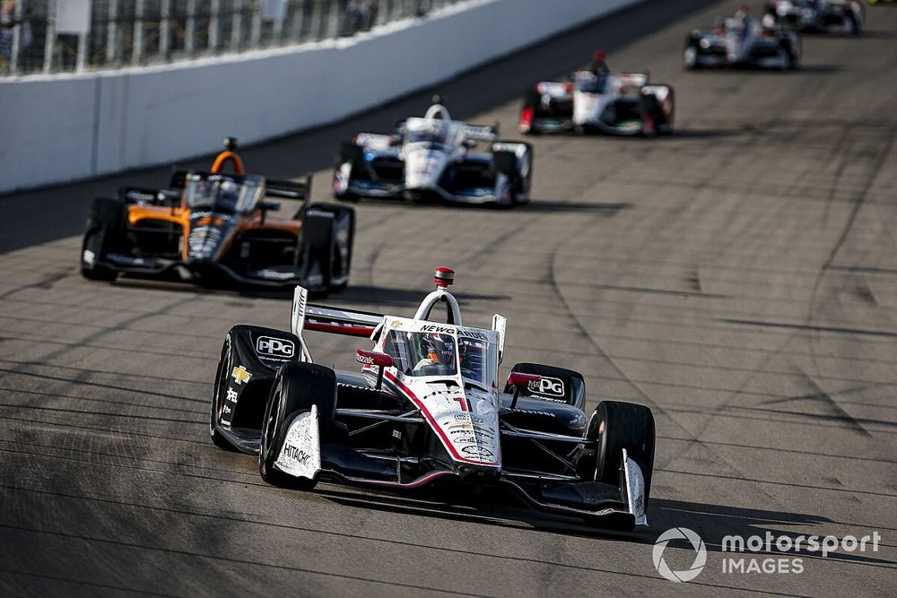 Josef Newgarden, Team Penske Chevrolet, Patricio O'Ward, Arrow McLaren SP Chevrolet