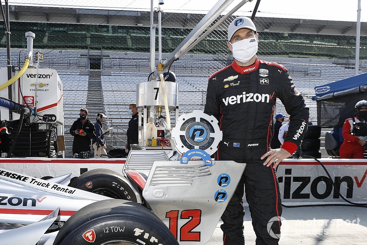 IndyCar Harvest GP: Power takes pole for Race 2
